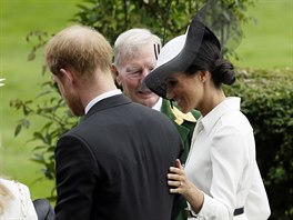 Princ Harry a vévodkyn Meghan v Ascotu (19. ervna 2018)