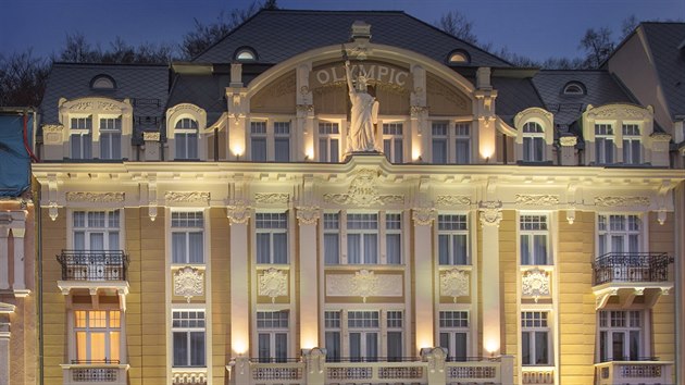 Lzesk hotel Olympic Palace v Karlovch Varech.
