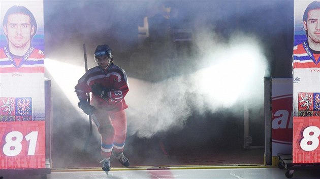 Filip Zadina, vychzejc hvzda eskho hokeje, k prvnmu utkn v reprezentanm vbru.
