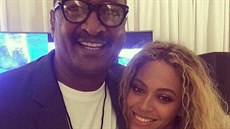 Zpvaka Beyoncé a její otec Matthew Knowles