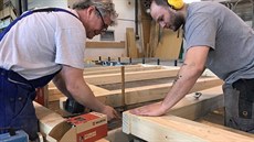 Dřevostavby vznikají v Třebíči. Dřevostavby vznikají v Třebíči.