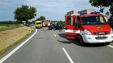 Při dopravní nehodě u Citonic na Znojemsku se zranilo šest lidí, pro těžce... Při dopravní nehodě u Citonic na Znojemsku se zranilo šest lidí, pro těžce...