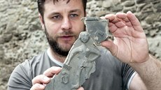 Archeolog a vedoucí výzkumu na hradě Helfštýně Zdeněk Schenk z Muzea Komenského... Archeolog a vedoucí výzkumu na hradě Helfštýně Zdeněk Schenk z Muzea Komenského...