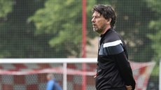 Daniel Šmejkal na tréninku Teplic Daniel Šmejkal na tréninku Teplic