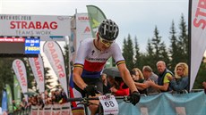 Jaroslav Kulhavý vítězí v závodě Českého poháru na Zadově. Jaroslav Kulhavý vítězí v závodě Českého poháru na Zadově.