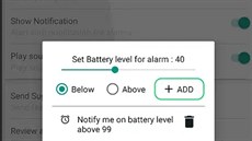 Aplikace Battery Charging Animation vás upozorní na plné nabití vaeho zaízení.