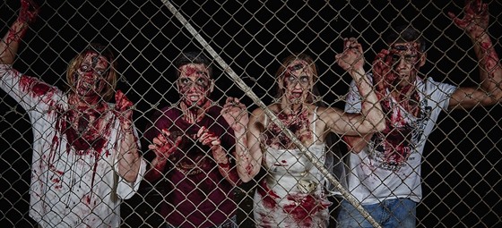 Ilustraní snímek - maska zombie