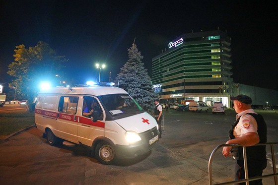V jihoruském Rostov na Donu evakuovala policie v úterý hotel Topos Congress a...