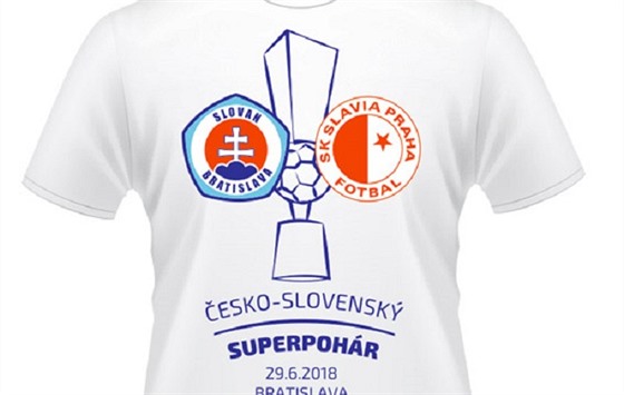 Vedení Slovanu Bratislava nechalo vyrobit k duelu Superpoháru celou adu triek...