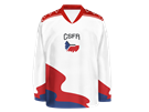 Dres eskoslovensk hokejov reprezentace z roku 1992.