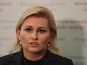 Nová ministryně spravedlnosti Taťána Malá. (29. června 2018) Nová ministryně spravedlnosti Taťána Malá. (29. června 2018)