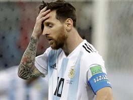 Lionel Messi nechpe, co se s Argentinou v zpase proti Chorvatsku stalo.