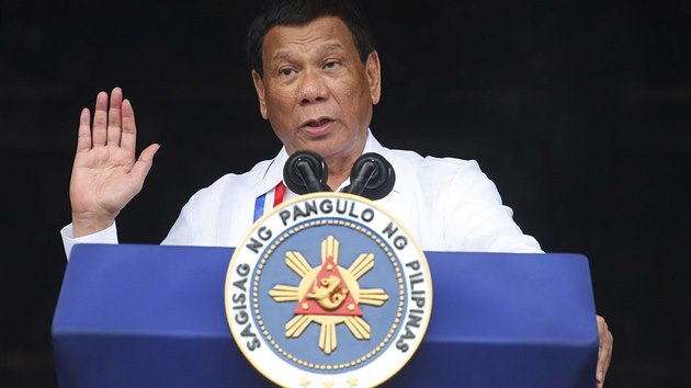 Filipnsk prezident Rodrigo Duterte na snmku z 11. ervna 2018.