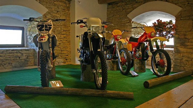 Muzeum cyklistiky v Novch Hradech otevr novou expozici s motocykly.