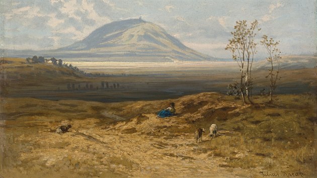 Julius Mak - p, studie kvzdob Nrodnho divadla v Praze (1882-1883)