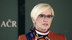 Ministryně obrany Karla Šlechtová na snímku z 13. února 2018. Ministryně obrany Karla Šlechtová na snímku z 13. února 2018.