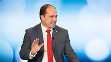 Poslanec KDU-ČSL Marek Výborný v diskusním pořadu Rozstřel. Poslanec KDU-ČSL Marek Výborný v diskusním pořadu Rozstřel.
