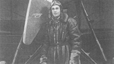 Pilot major Alojz Mutanský na archivním snímku z olomouckého letit. V roce...
