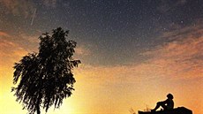 Noční obloha (12.8.2015) Noční obloha (12.8.2015)