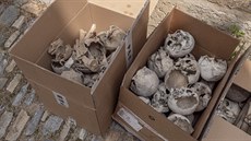 Kutnohorská kostnice v mstské ásti Sedlec v ervnu roku 2018
