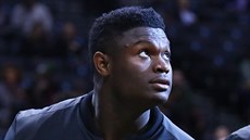 Zion Williamson na výběrové akci Jordan Brand Classic Zion Williamson na výběrové akci Jordan Brand Classic