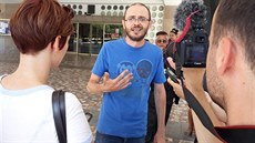 Výrazný ústecký aktivista Miroslav Brož. Výrazný ústecký aktivista Miroslav Brož.