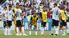 Argentinci smutní po prohe s Francií.