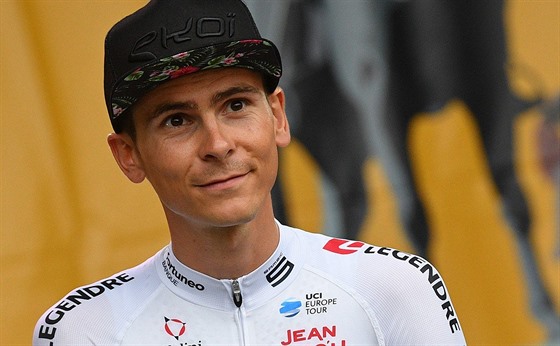 Warren Barguil na startu Tour de France.