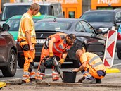 Kvůli opravě Jiráskova mostu kolabuje doprava v pražských ulicích. (9. července... Kvůli opravě Jiráskova mostu kolabuje doprava v pražských ulicích. (9. července...