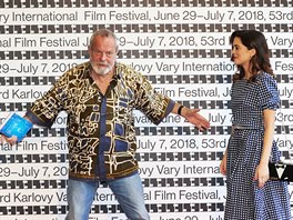 Reisér Terry Gilliam a hereka Joana Ribeiro pijeli do Var pedstavit snímek...