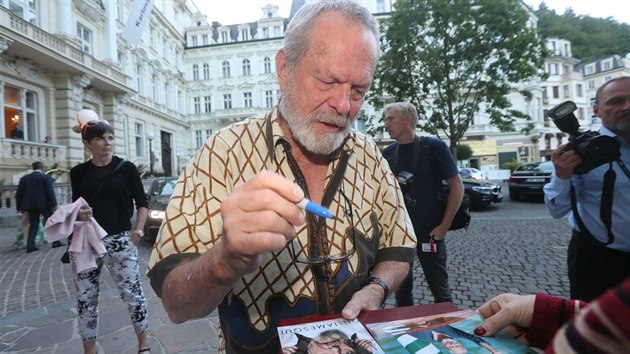 53. ronk Mezinrodnho filmovho festivalu Karlovy Vary. Reisr Terry Gilliam