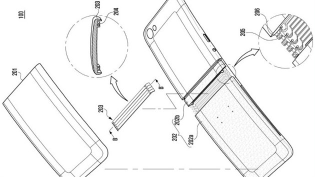 Bude takto vypadat Galaxy X s ohebnm displejem?