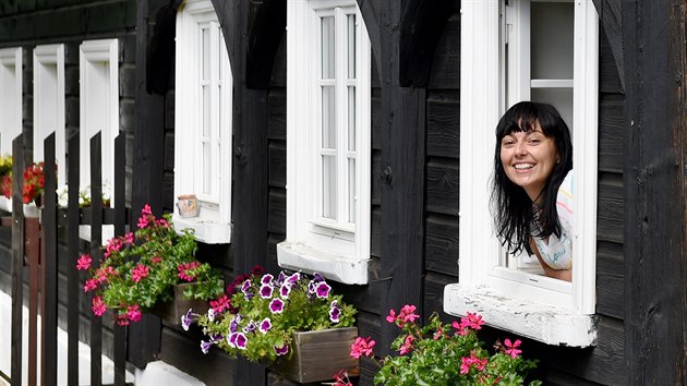 Malebné roubenky v Kytlicích.