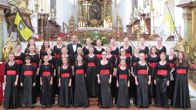 Puellae cantantes na letonm vystoupen ve Star Boleslavi