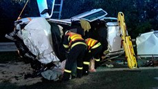 Nehoda u Pasohlávek na Brněnsku si vyžádala jeden lidský život (7. července... Nehoda u Pasohlávek na Brněnsku si vyžádala jeden lidský život (7. července...