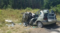Nehoda si vyžádala jeden lidský život a jedno středně těžké zranění. Nehoda si vyžádala jeden lidský život a jedno středně těžké zranění.