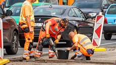 Kvli oprav Jiráskova mostu kolabuje doprava v praských ulicích. (9. ervence...