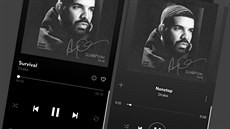 Nové album rapera Drakea ve službě Tidal a Spotify. Nové album rapera Drakea ve službě Tidal a Spotify.