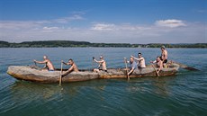 Expedice Monoxylon III na Rozkoši u České Skalice (5.7.2018). Expedice Monoxylon III na Rozkoši u České Skalice (5.7.2018).