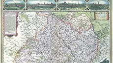 Mapa Moravy vytvořená Janem Amosem Komenským. Mapa Moravy vytvořená Janem Amosem Komenským.