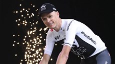 Chris Froome během představování účastníků Tour de France Chris Froome během představování účastníků Tour de France