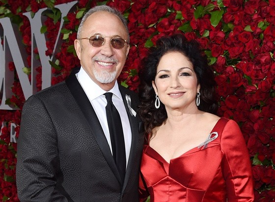 Gloria Estefanová s manelem Emiliem Estefanem (12. ervna 2016, 70. výroní...