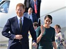 Princ Harry a vvodkyn Meghan na nvtv Irska (Dublin, 10. ervence 2018)
