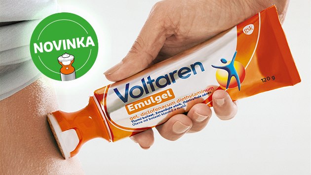 Bez bolesti a umazaných rukou: nový Voltaren Emulgel Bez bolesti a umazaných rukou: nový Voltaren Emulgel