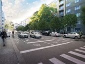 Zlepšením dopravního řešení před „Malým Berlínem“ dojde k rozšíření chodníku a...