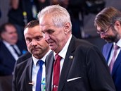 Prezident Miloš Zeman na summitu Severoatlantické aliance v Bruselu Prezident Miloš Zeman na summitu Severoatlantické aliance v Bruselu