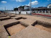 Archeologové chtějí na nádraží v Jaroměři prozkoumat asi desetinu z 6,5 hektaru... Archeologové chtějí na nádraží v Jaroměři prozkoumat asi desetinu z 6,5 hektaru...