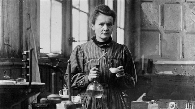 Marie Curie-Skodowsk ve vlastn laboratoi