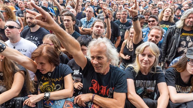Fanouci na metalovm festivalu Masters of Rock 2018 ve Vizovicch