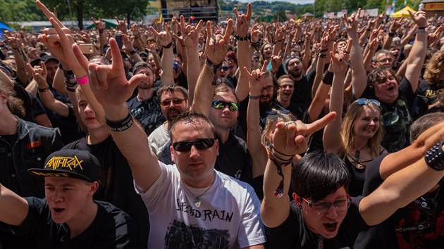 Fanouci na metalovm festivalu Masters of Rock 2018 ve Vizovicch